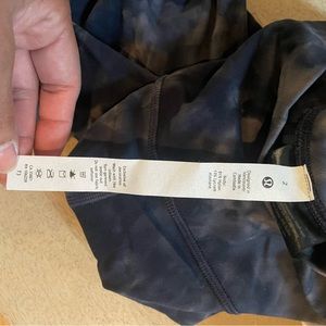 Lululemon tye dye leggings
